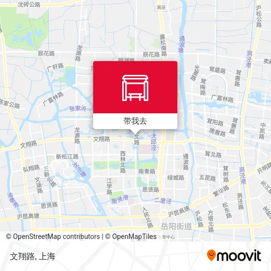 文翔路地图