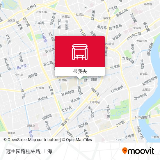 冠生园路桂林路地图