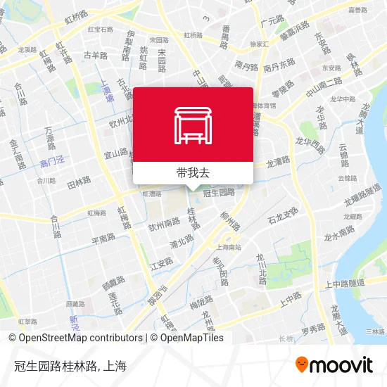 冠生园路桂林路地图