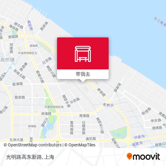 光明路高东新路地图
