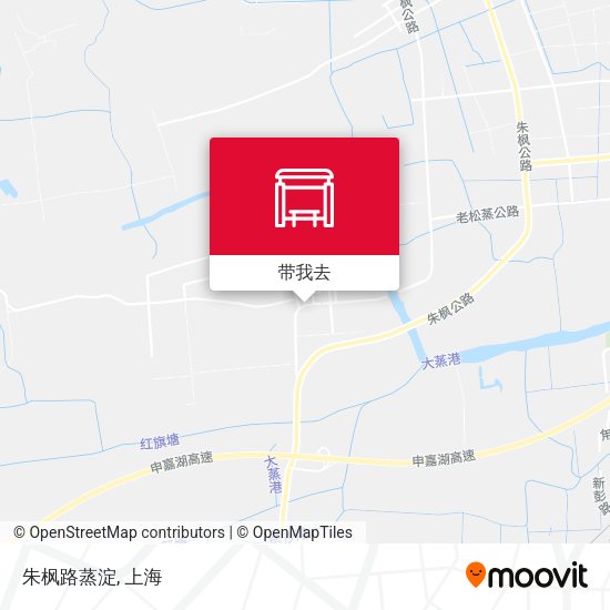 朱枫路蒸淀地图