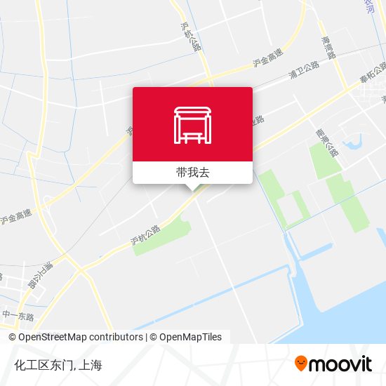 化工区东门地图