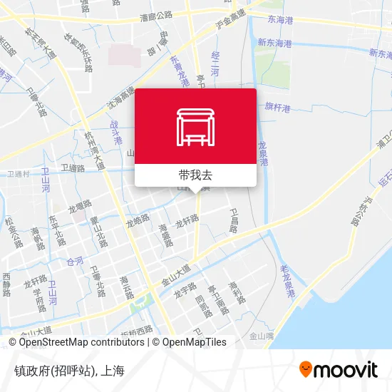 镇政府(招呼站)地图