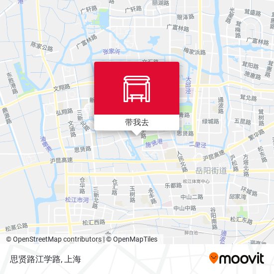 思贤路江学路地图