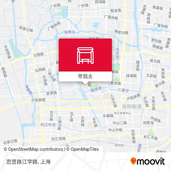 思贤路江学路地图
