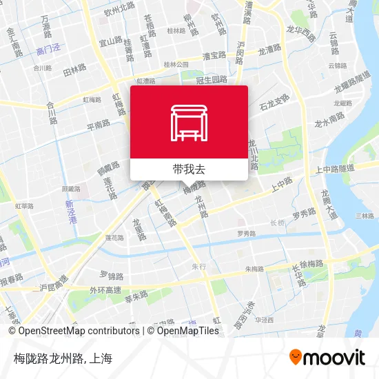 梅陇路龙州路地图