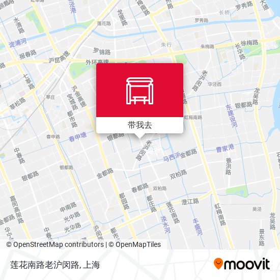 莲花南路老沪闵路地图
