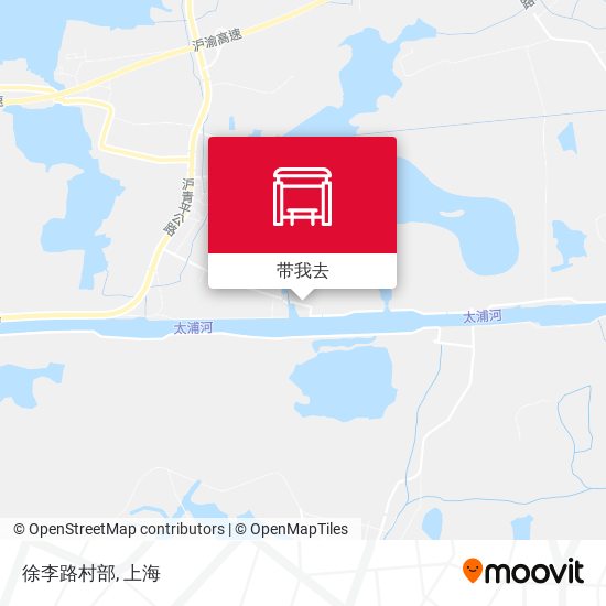 徐李路村部地图