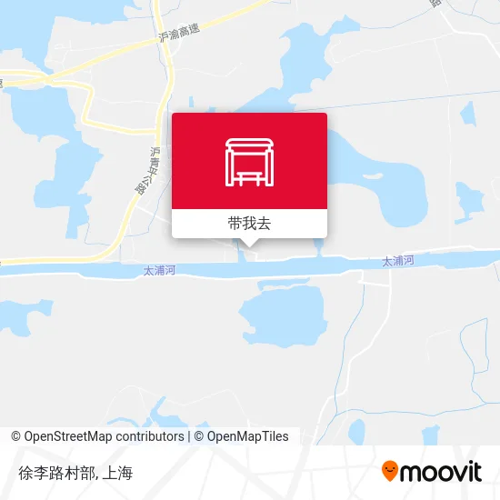 徐李路村部地图