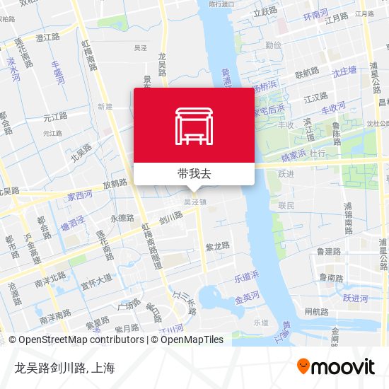 龙吴路剑川路地图