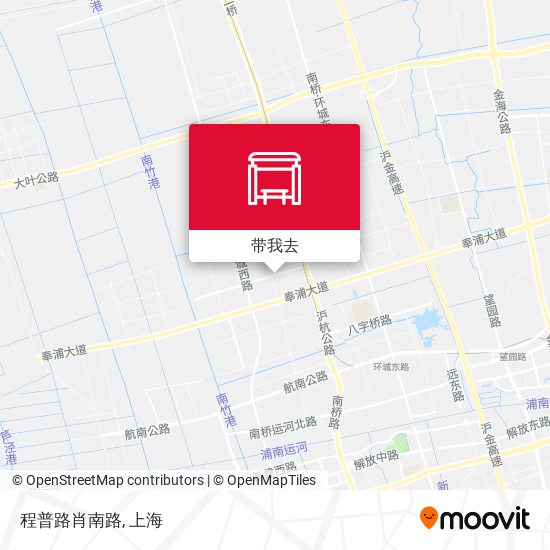 程普路肖南路地图