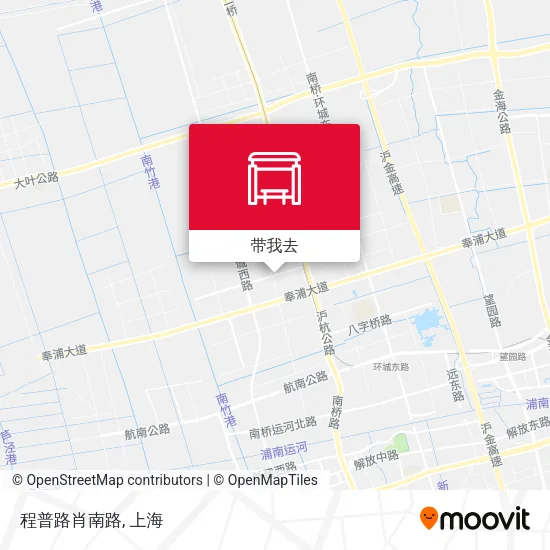 程普路肖南路地图