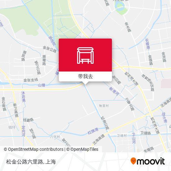 松金公路六里路地图
