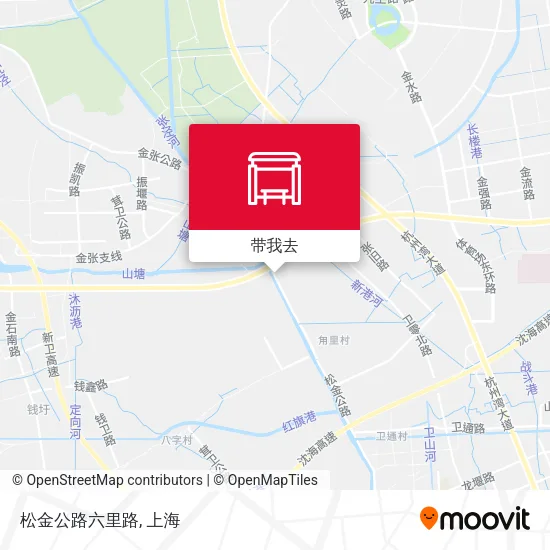 松金公路六里路地图