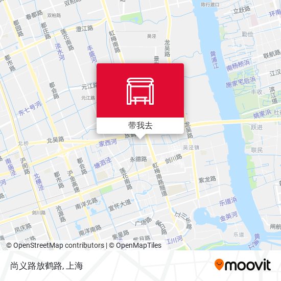 尚义路放鹤路地图