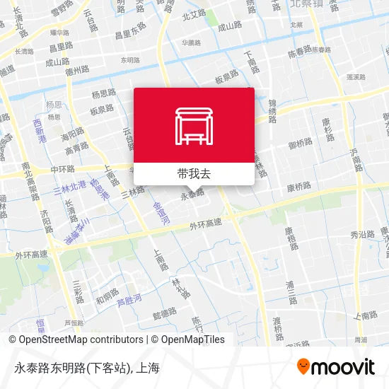 永泰路东明路(下客站)地图