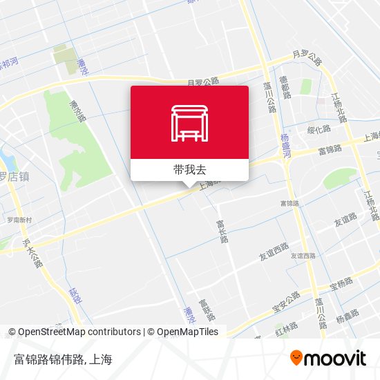 富锦路锦伟路地图