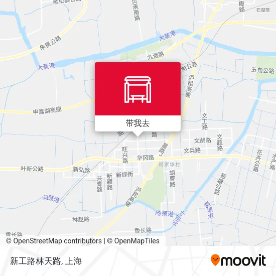 新工路林天路地图