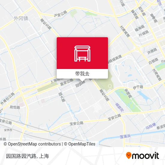 园国路园汽路地图