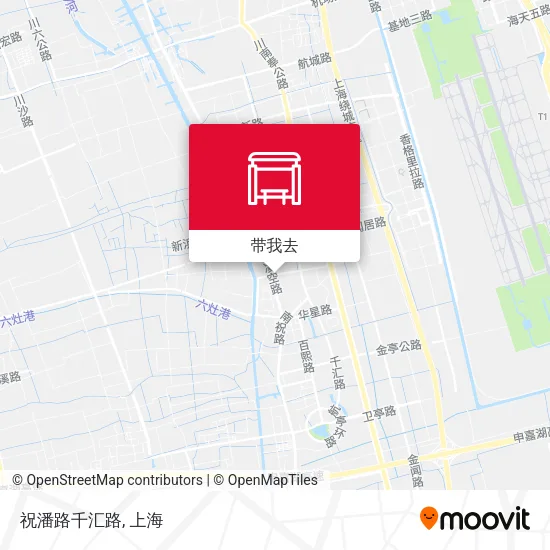 祝潘路千汇路地图