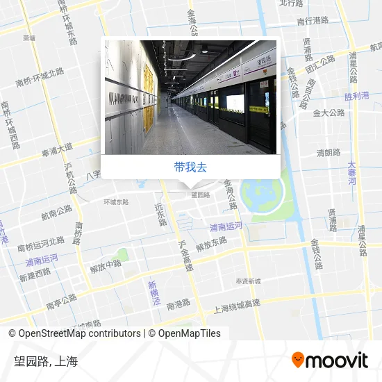 望园路地图