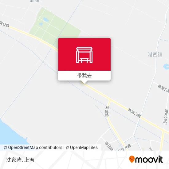 沈家湾地图