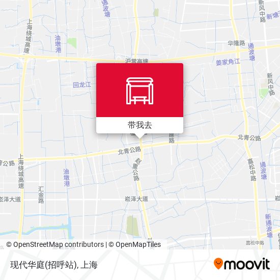 现代华庭(招呼站)地图