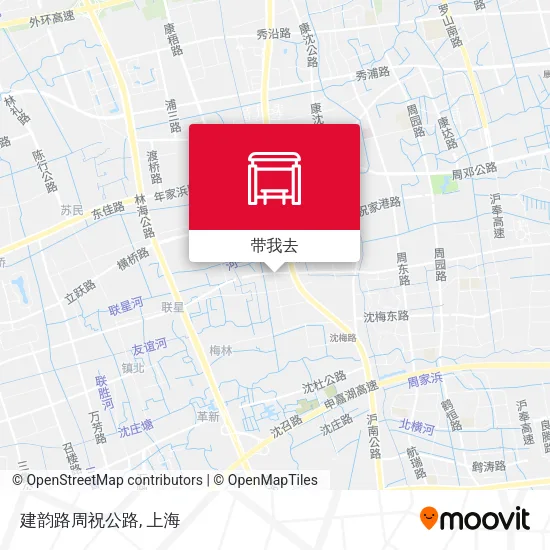 建韵路周祝公路地图