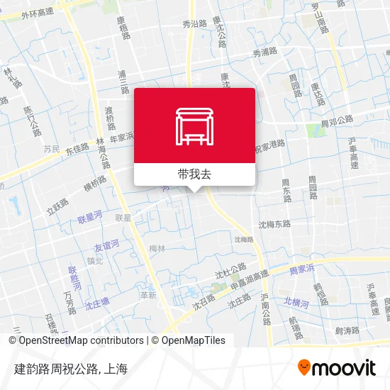 建韵路周祝公路地图