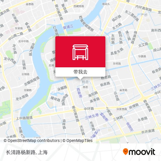 长清路杨新路地图