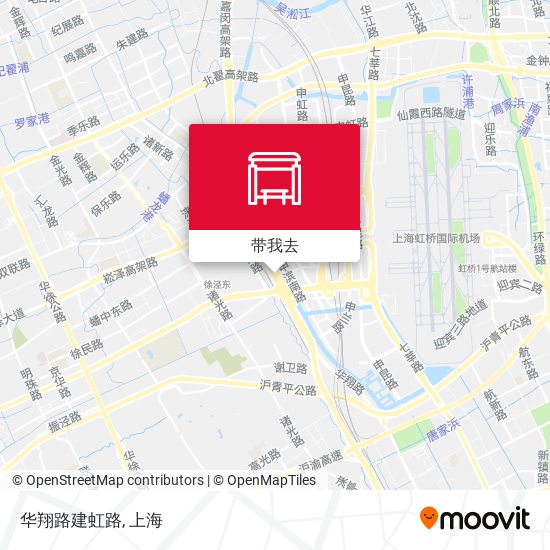 华翔路建虹路地图