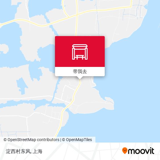 淀西村东风地图