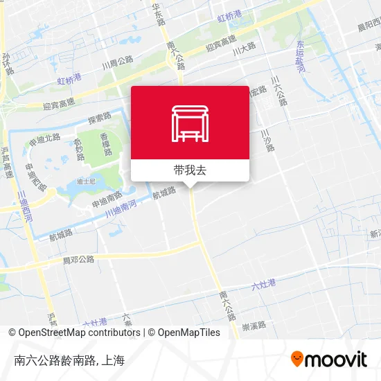 南六公路龄南路地图