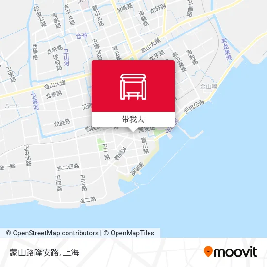 蒙山路隆安路地图