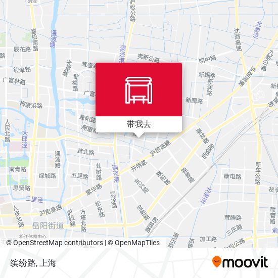 缤纷路地图