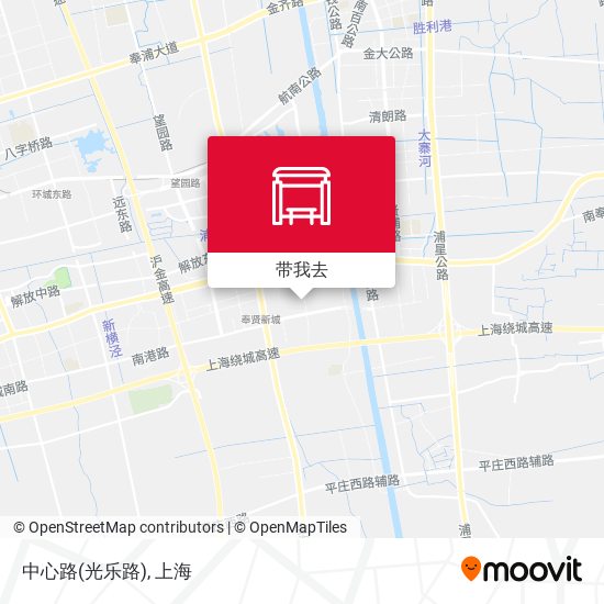 中心路(光乐路)地图
