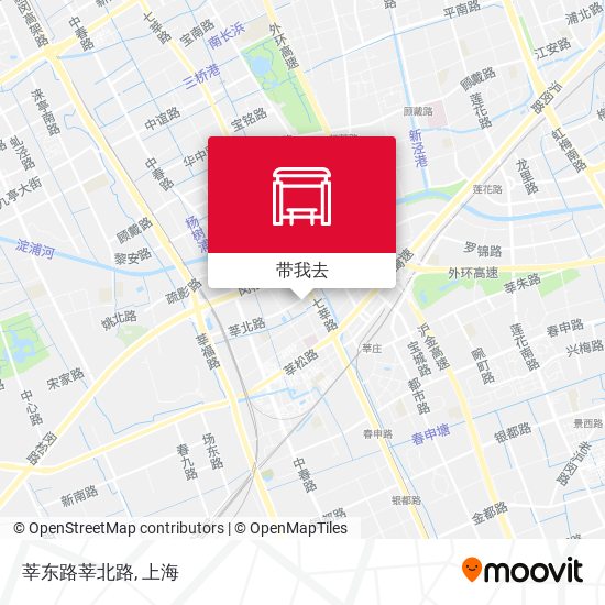 莘东路莘北路地图
