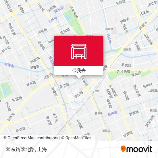 莘东路莘北路地图