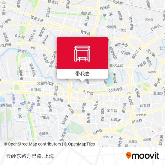 云岭东路丹巴路地图