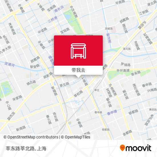 莘东路莘北路地图