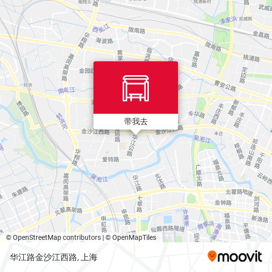 华江路金沙江西路地图