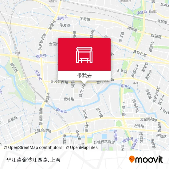 华江路金沙江西路地图