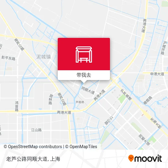 老芦公路同顺大道地图