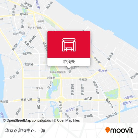 华京路富特中路地图