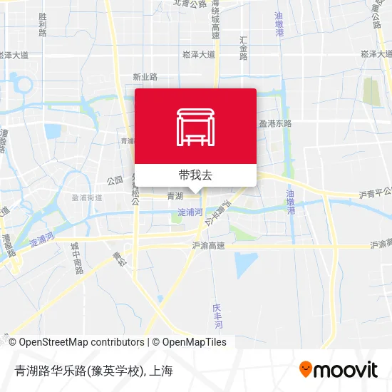 青湖路华乐路(豫英学校)地图