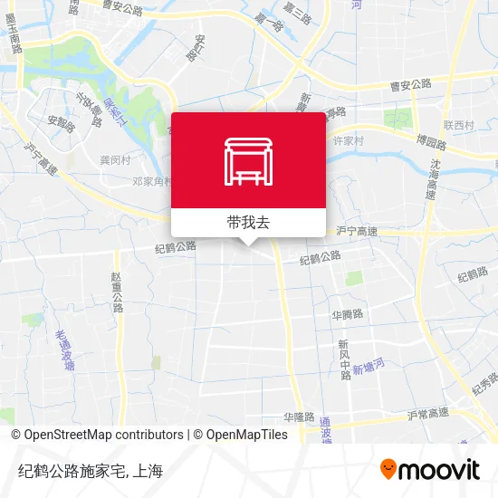 纪鹤公路施家宅地图