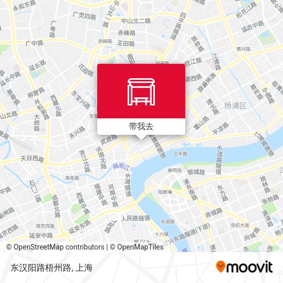 东汉阳路梧州路地图