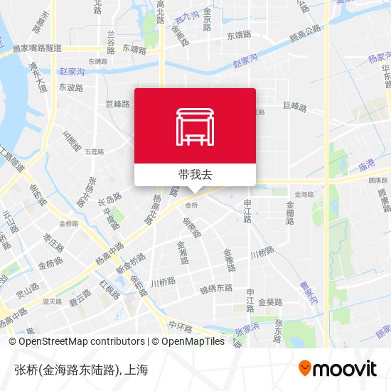 张桥(金海路东陆路)地图