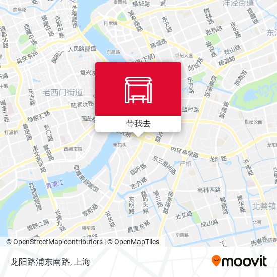 龙阳路浦东南路地图