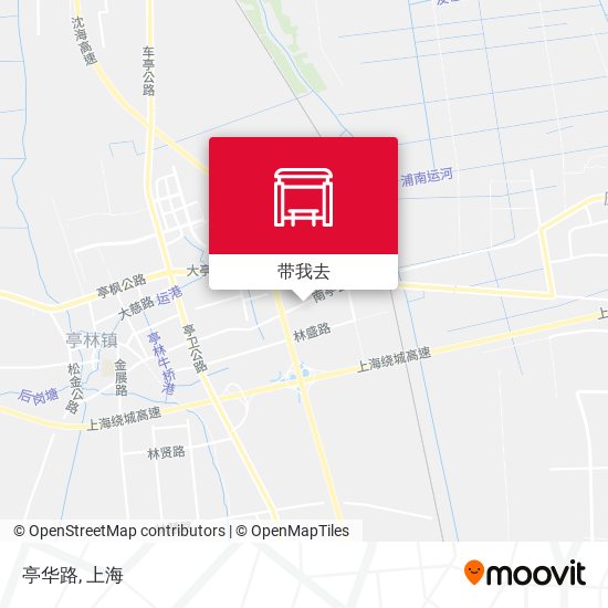 亭华路地图